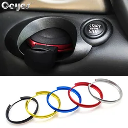 Ceyes Car Aluminum Alloy Styling Key Ring Stickers Case For Bmw Mini Cooper Clubman Countryman R56 R57 R58 R60 Cover Akcesoria