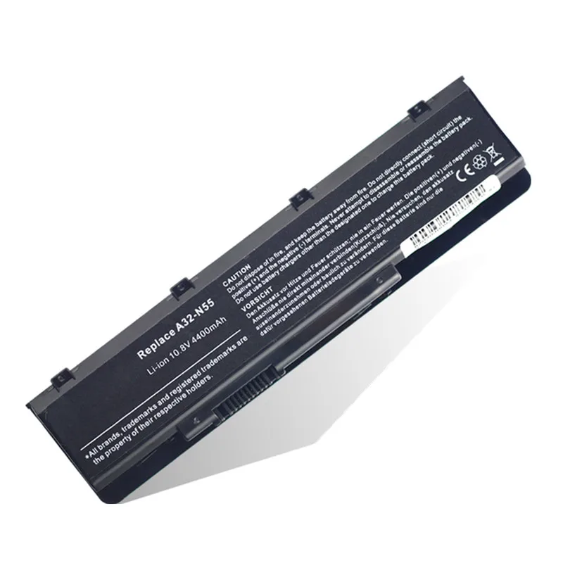 New 6cell Laptop Battery A32-N55 For ASUS 07G016HY1875 N75 N75E N75S N75SF N75SJ N75SL N75SN N75SV batteries