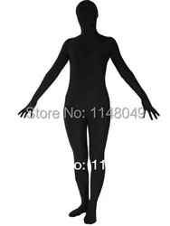 Black Fullbody Spandex Tight Zentai Suit