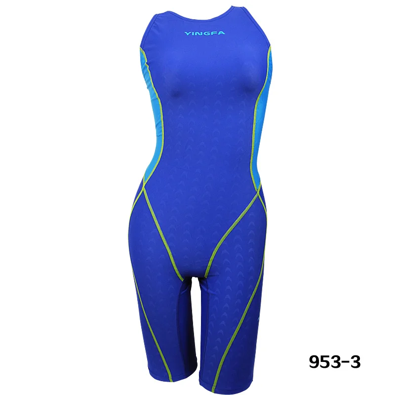 2023 atleta Endurance costume intero ragazza pelle di squalo come costumi da bagno donna professionale Racing Fifth Pant costume da bagno sportivo