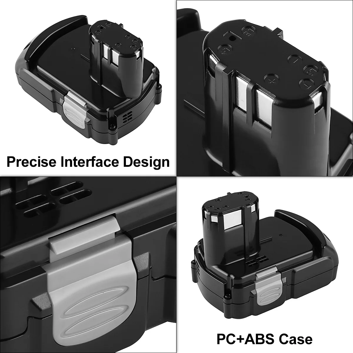 Batteria ricaricabile al litio 18V 2.0Ah per Hitachi BCL1815 BCL1830 EBM1830 DS18DFL CJ18DL DS18DL WR18DMR utensili elettrici Batteria