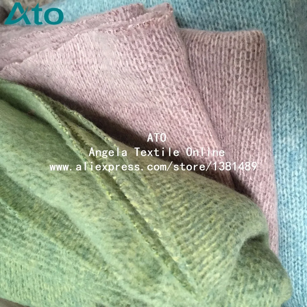 Wholesale sweater knit fabrics , thicker fleece wool Fabric,  stretch soft fabrics , width 160 cm,