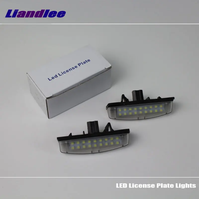 

Liandlee Car License Plate Lights For Toyota Aurion Camry XV40 2006-2011 Auto Number Frame Lamp Bulb LED Accessories