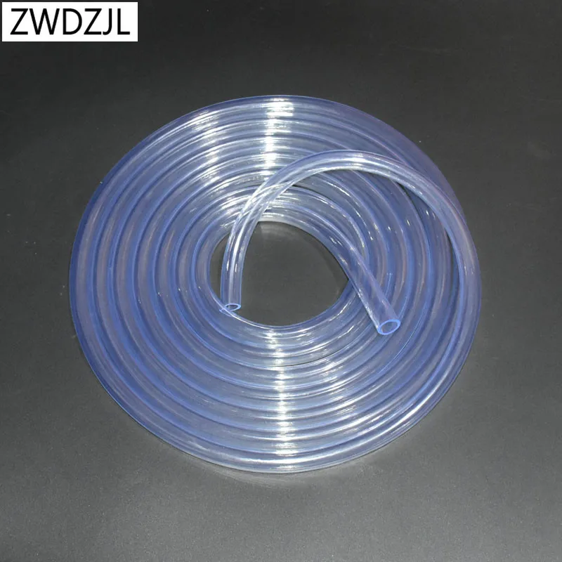 24mm 20mm 16mm Flexible Garden Hose 1/2 3/4 Garden Drip Pipe PVC Hose Transparent Watering for Greenhouses 5M