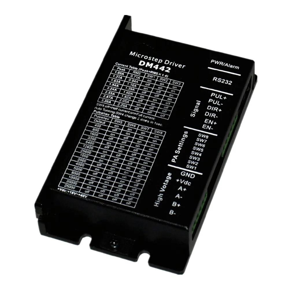 

DM442 Two-phase stepper motor driver 42 57 series stepper motor drive