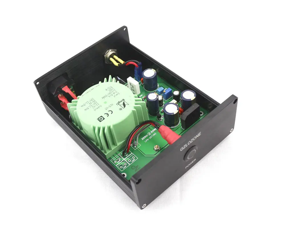 

GZLOZONE Standard Edition 25W Ultra-low Noise Linear Power Supply DC15V @1.15A HIFI LPS