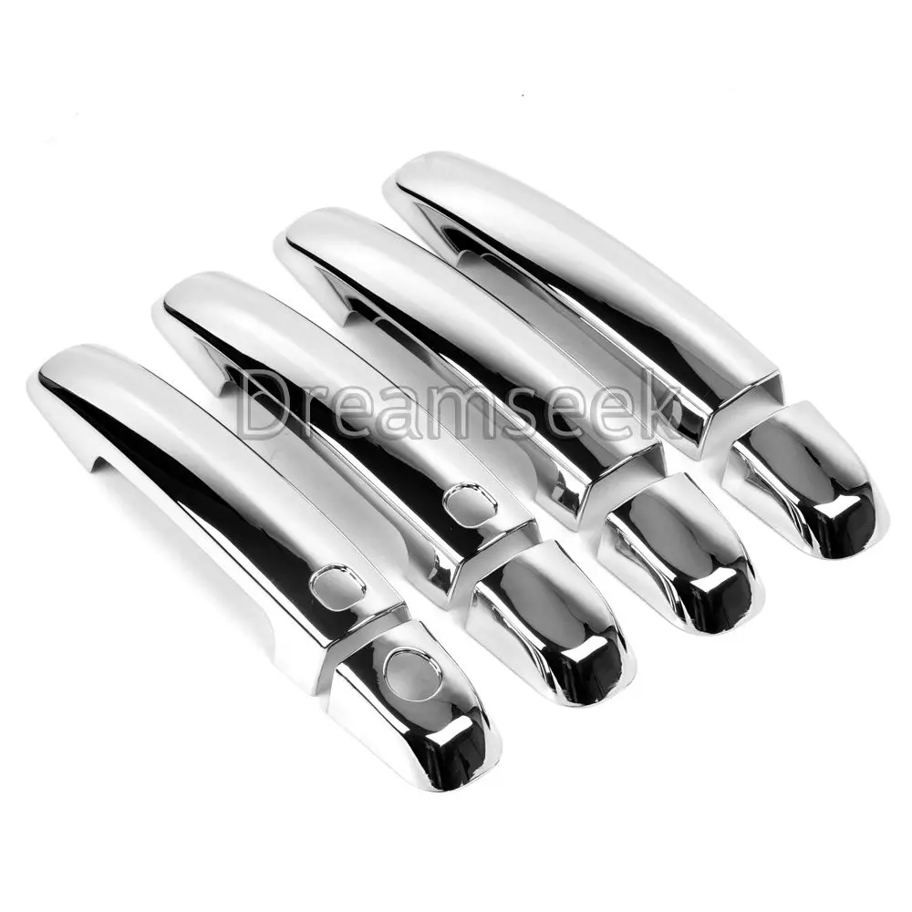 Door Handle Cover For Suzuki SX4 S-Cross 2014-2022 With Smart Key Hole ABS Chrome Molding Trim Bezel