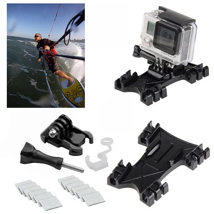 Kite Surfing Wakeboard Kits Kite Mount + Anti Fog Inserts for Gopro Hero 6 5 4 3+ 3 SJCAM Xiaomi Yi Action Camera