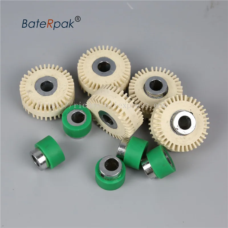 BateRpak rotella di Regolazione/separato ruota ZE-8B4/9B4 di carta pieghevole macchina di pezzi di ricambio, 8B2/9B2 attrito rullo di gomma, 1 pz prezzo