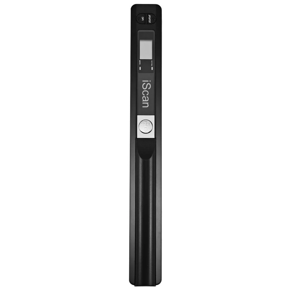 Handheld Mobile Portable Document Scanner 900 DPI LCD Display Support JPG / PDF Format Selection