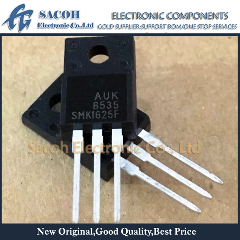 New Original 10Pcs/Lot SMK1625 SMK1625F TO-220F/TO-263 16A 250V Power MOSFET Transistor