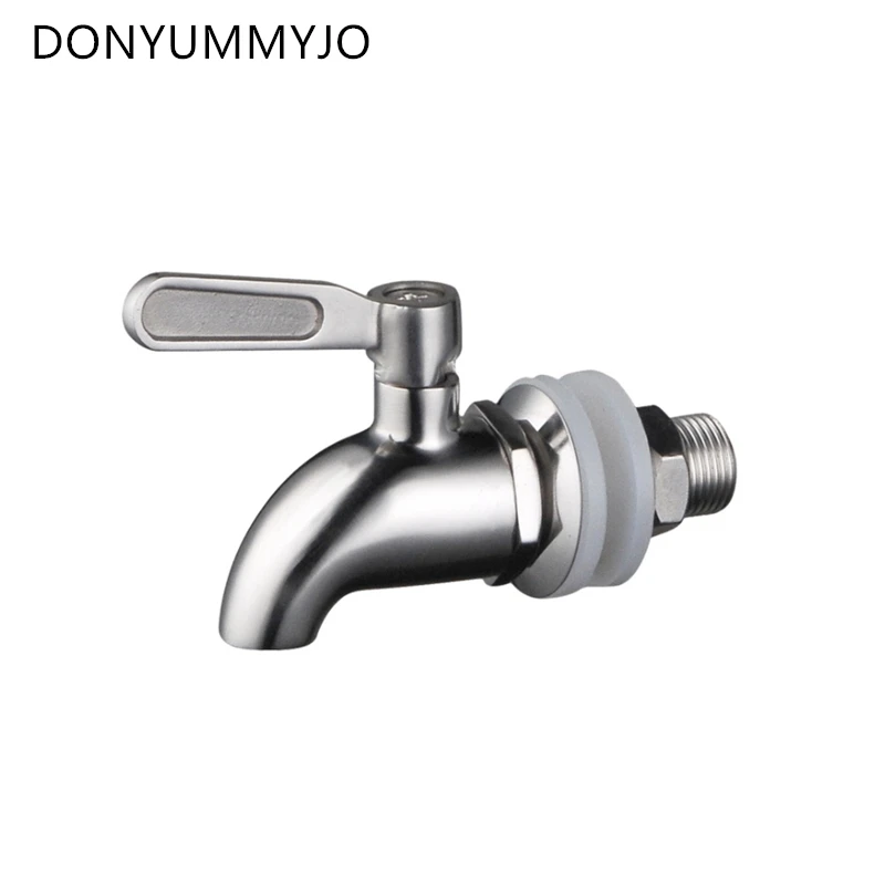 

1pc Soap Bottle Faucet 304 Stainless Steel Beer Barrel Juice Drink Machine Tap Coffee Machine Faucet Nozzle