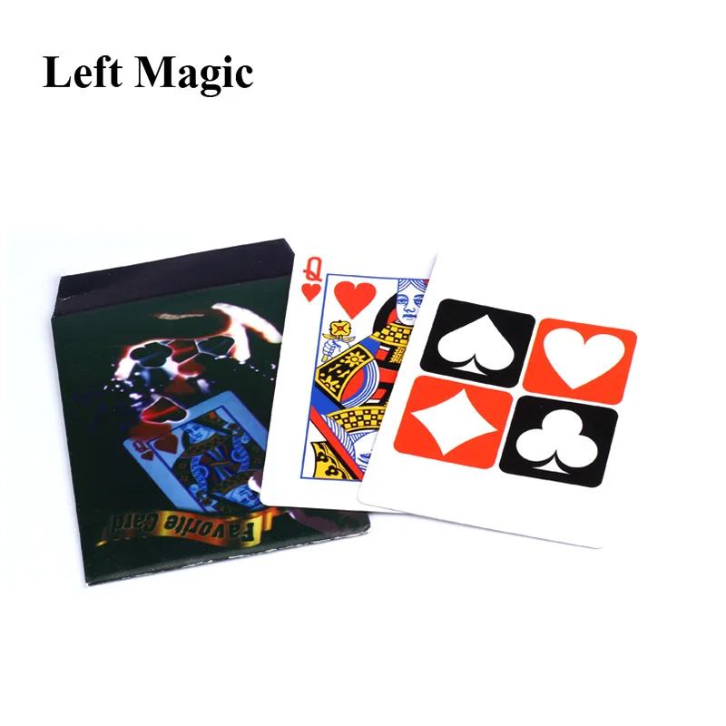 Favorite Card Set - Card Trick Magic Tricks Choose close up magic props Funny Magia Toys Tricks C2031