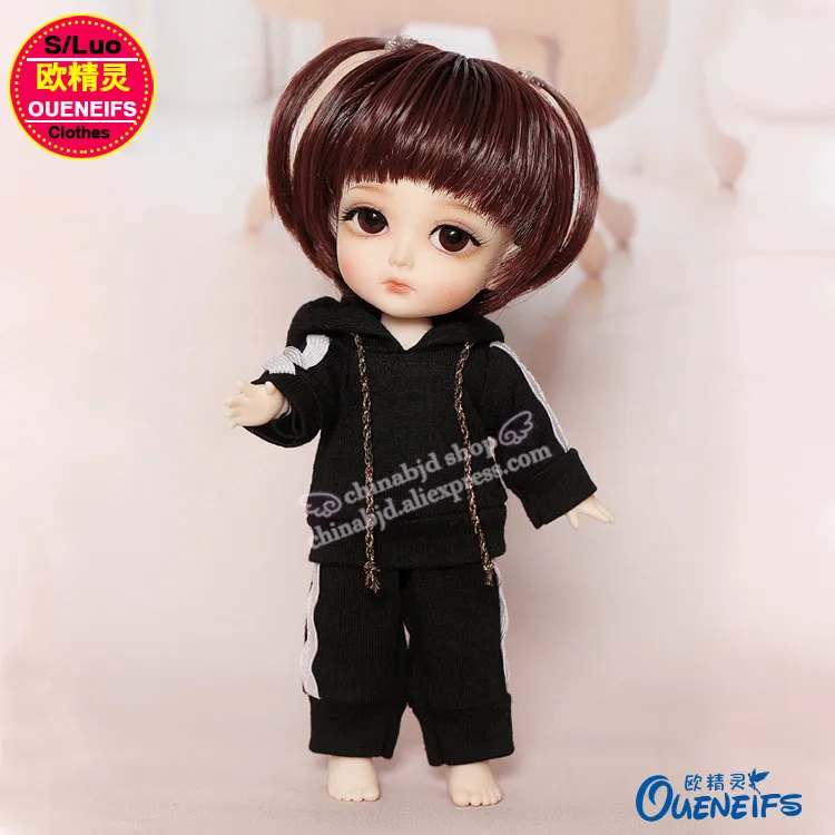 

BJD SD Doll Clothes 1/8 Fashion Sports Suit With Hat For Lati Yellow Or Yosd Body YF8-134 Doll Accessories