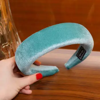 Levao 加厚天鵝絨髮箍 加厚海綿髮圈 女士髮帶 女孩魅力髮飾 寬頭箍 10 最佳銷售 超寬頻 - №9