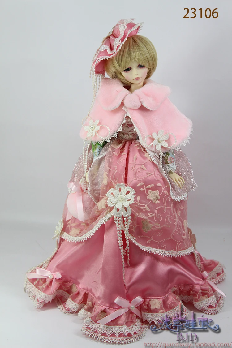 

1/4 1/3 scale BJD clothing accessories dress+cape suit for BJD/SD doll,Not included doll,shoes,wig,and other accessories 18D1624