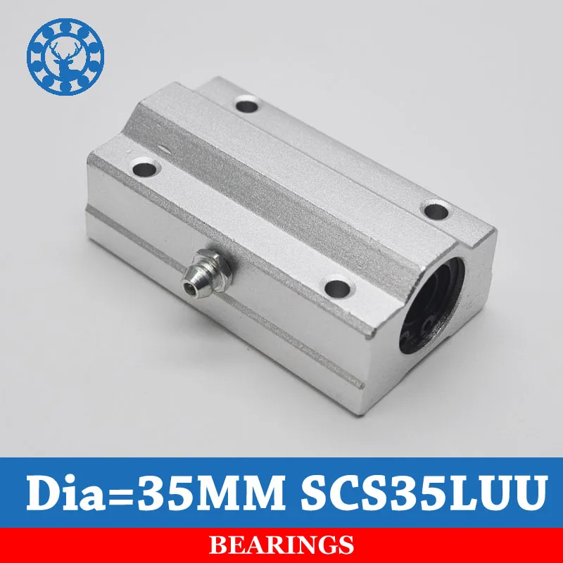 

SC35LUU SCS35LUU 35mm Long Linear Ball Bearing Block CNC Router pillow For 35mm Linear Shaft