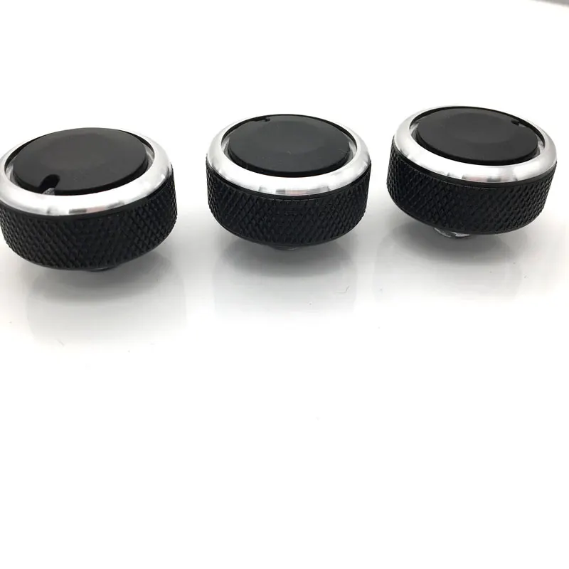 For Chevrolet Spark Chery QQ3 QQ6 3pcs/set Car AC Knob Air Conditioning Knob Heat Control Switch Knob Car Styling