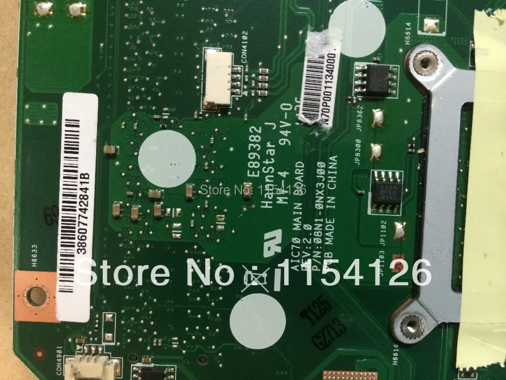 Laptop Motherboard 08N1-0NX3J00 FOR Acer For Aspire 7739z Series System MBRN70P00 NON-INTEGRATED DDR3 100% Tested OK