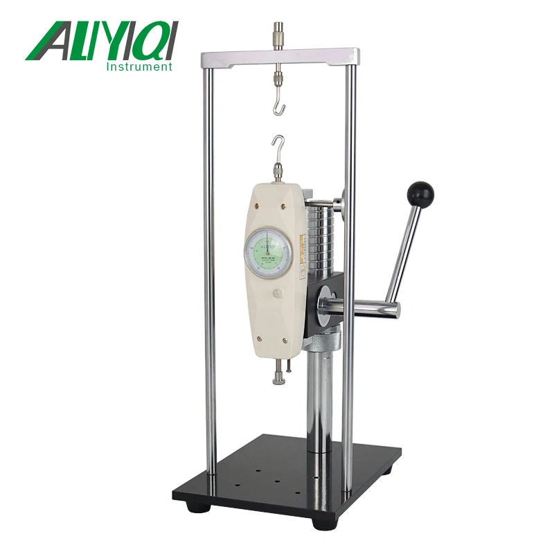 AST-J Manual Test Stand Foece Gauge Test Stand Wooden Case Without Digital Force Gauge