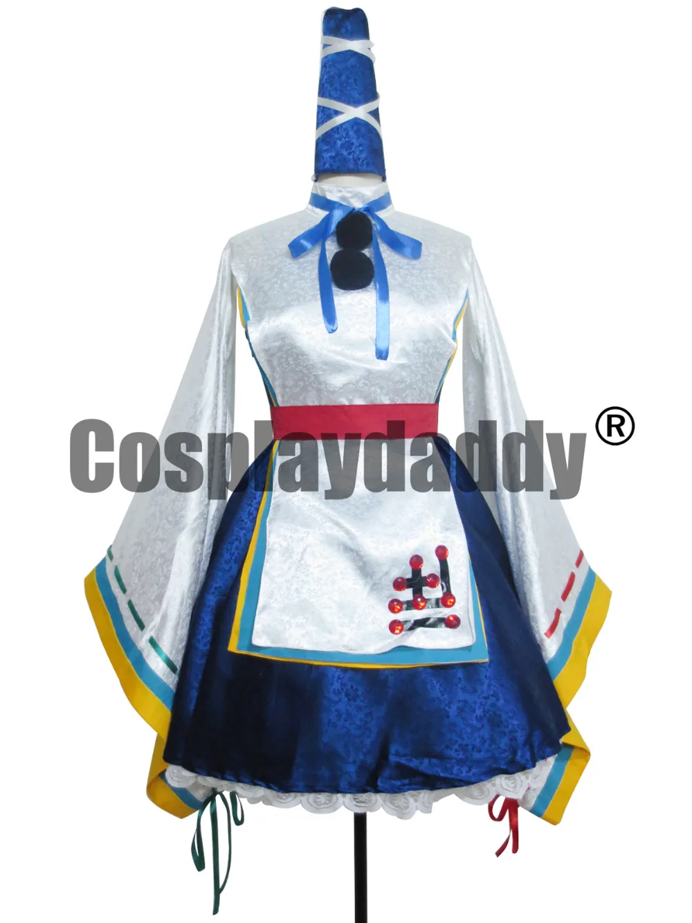 

Touhou Project Ten Desires Mononobe no Futo Cosplay Costume Lolita Dresses M006