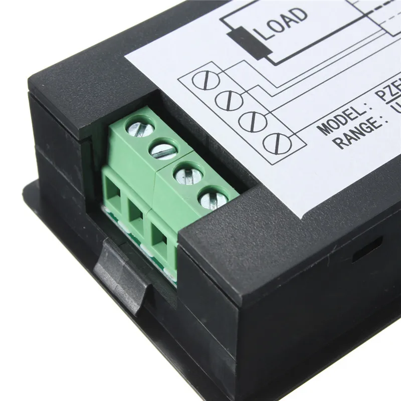 AC Voltage Meters 100A/80~260V Digital LED Power Panel Meter Monitor Power Energy Voltmeter Voltage Current Meter  Ammeter