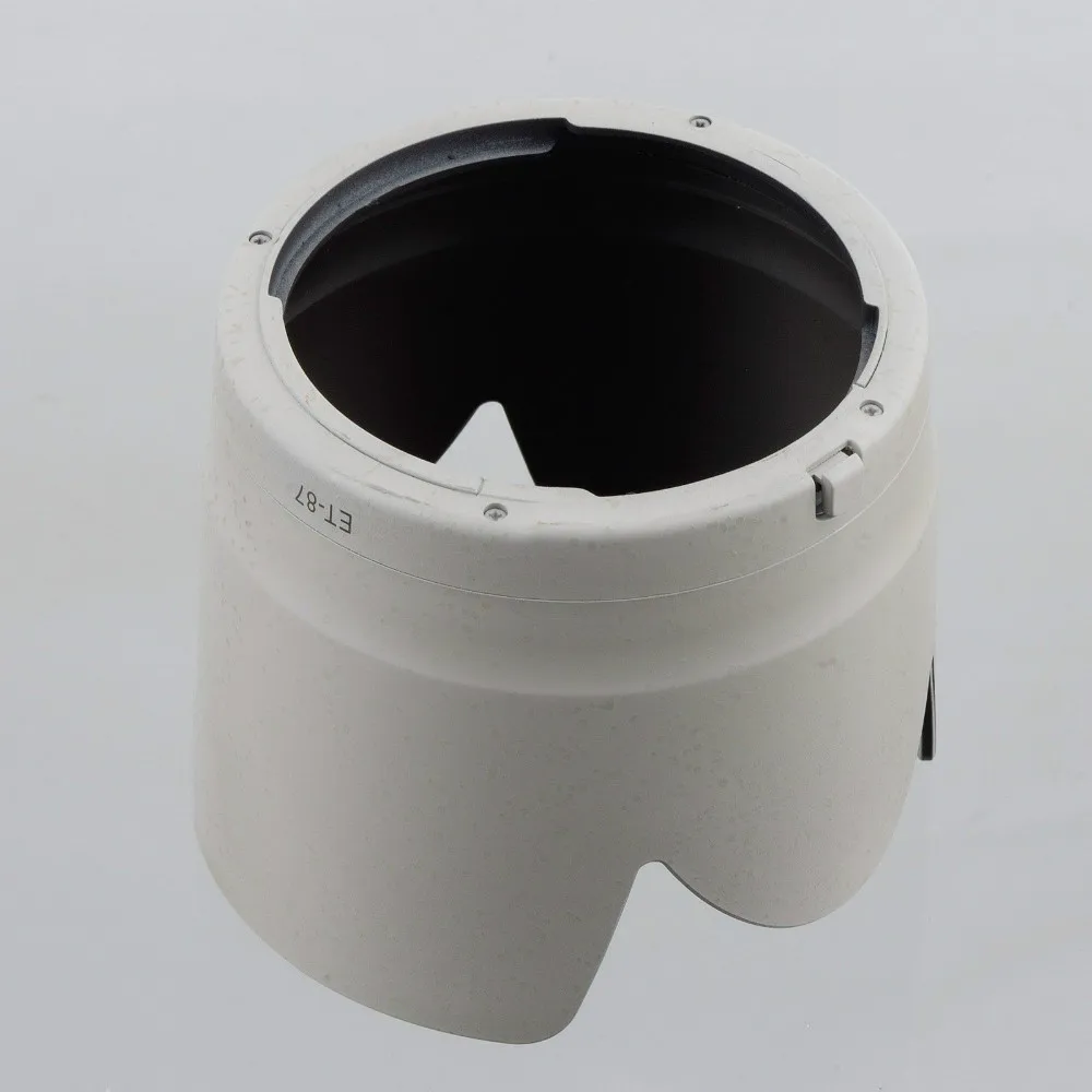 ET-87 ET87 RHC-ET87 عدسة هود لكانون EF 70-200 مللي متر f/2.8L IS II USM الأبيض شحن مجاني