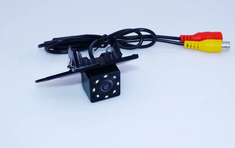 Apply for  MITSUBISHI RVR ASX 2013/2014 shock-prooof colorful  night vision 170 angle car rear reversing camera auto wire +8 led