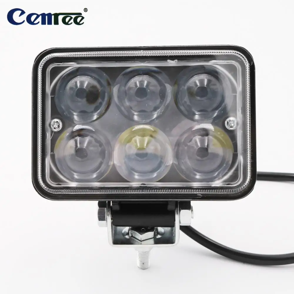 CENREE 1Pcs 18W 720LM 9-30V IP67 6000K Bar Spot LED Offroad Lamp Worklight for Off Road ATV Motorcycle Car truck LED light