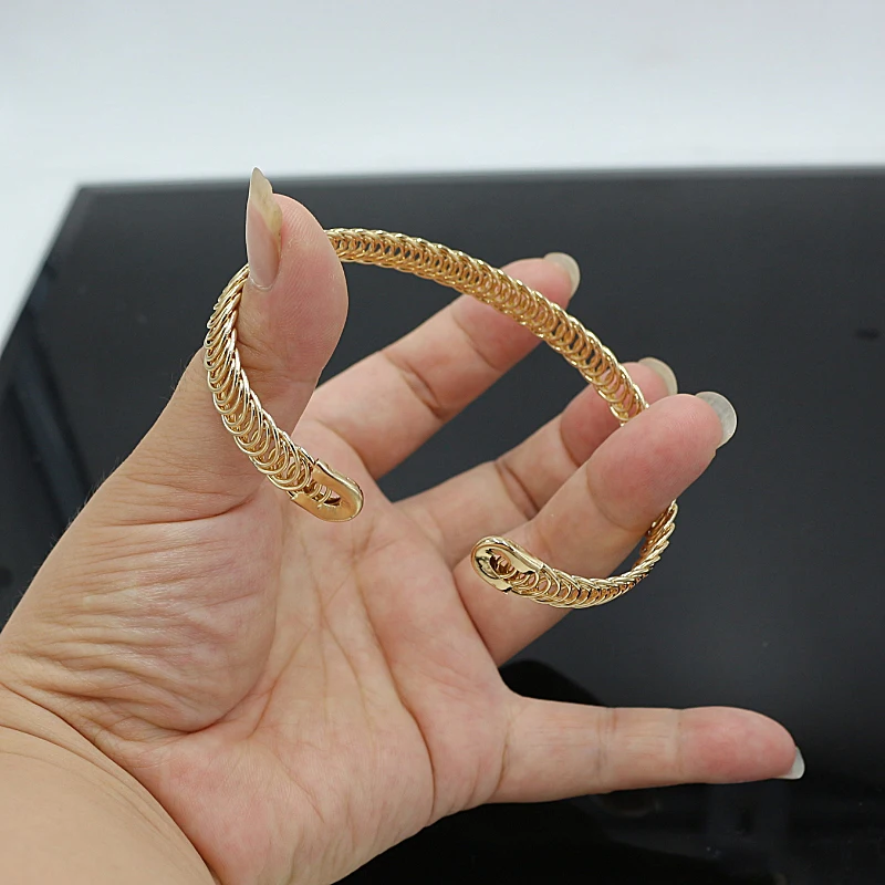 Personality Women Open Bangles Adjustable Arrow Bracelet Bangles Gold Color Arrow Cuff Bracelets for Ladies pulsera infinito