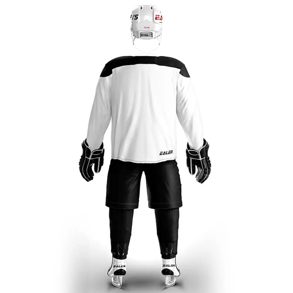 COLDOUTDOOR  custom pirate ice hockey jersey  white