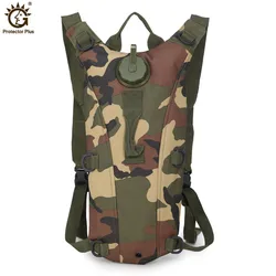 3L Tactical Hydration Backpack Military Water Bag Pouch Outdoor Running Cycling Camping Rucksack for Women Men Drinking System