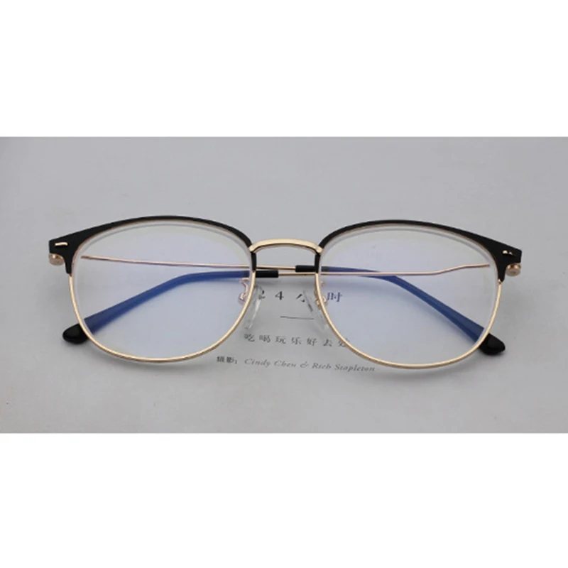 Women Metal Myopia Glasses Fashion Men Nearsighted Eyeglasses Shorted Sighted Spectacles thin legs -1.0,-1.5,-2.0,-2.5,-3,-4 L3