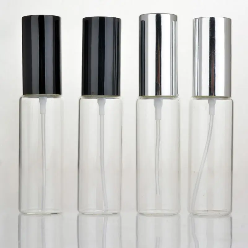 Wholesale 30ML Portable Glass Perfume Bottle With Aluminum Atomizer Empty Cosmetic Case For Traveler