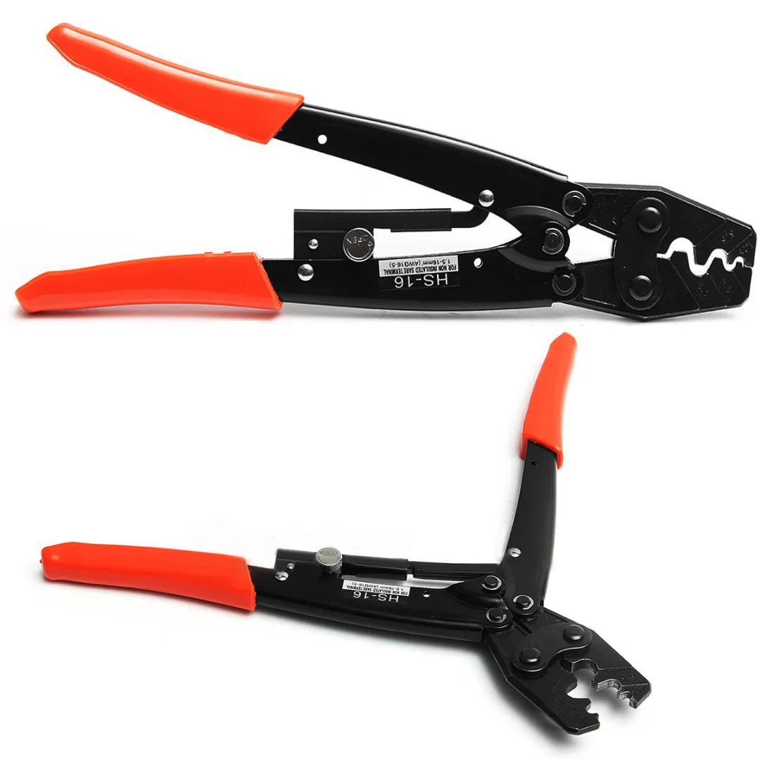 1pc HS-16 1.25-16mm Plug 50 Amp Cable Terminal Crimping Plier Tool Wire Crimper