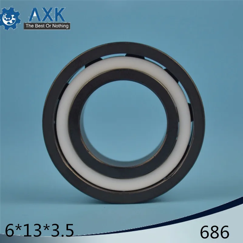 

686 Full Ceramic Bearing ( 1 PC ) 6*13*3.5 mm Si3N4 Material 686CE All Silicon Nitride Ceramic 618/6 Ball Bearings