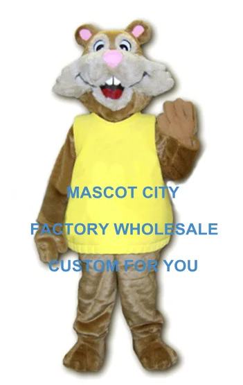 

Woodland Animals Mascot Costume Adult Size Mouse Rat Cartoon Character Mascotte Mascota Fancy Dress Suit Kit Fit Carnival SW1126