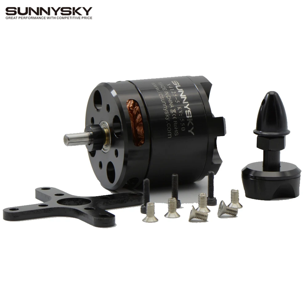 

Оригинальный высокоэффективный бесщеточный двигатель SUNNYSKY X4125 KV465 550KV 6S с фиксированным крылом, 1 шт.