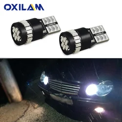 2x W5W T10 LED Bulb Clearance Parking Light for Mercedes Benz W204 W203 W205 W211 W212 W210 W124 194 168 Car Interior Light