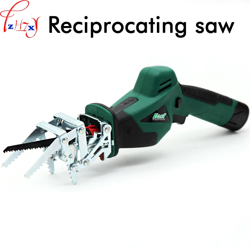 

1pc 10.8V Multifunctional Household Rechargeable Reciprocating Saw ET1510 Electric Handheld Recycling Sawmill Tools