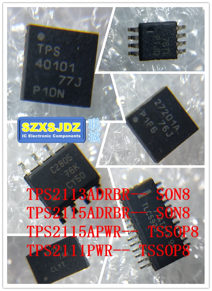 5pcs TPS2113ADRBR TPS2115ADRBR TPS2115APWR TPS2110PWR PIOI CGF 2115A 2111 2110A TPS2113A TPS2115A TPS2115APW TPS2110APWR TPS2110