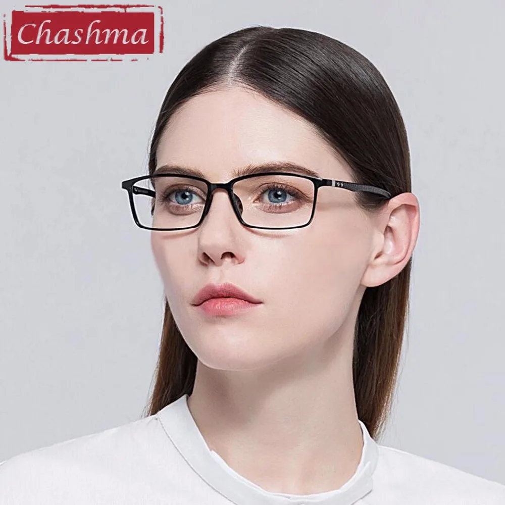 Chashma Brand Carbon Fiber Male Frame armacao oculos de grau Eye Glasses Quality Frames Female Eyeglasses Frame for Myopia Glass
