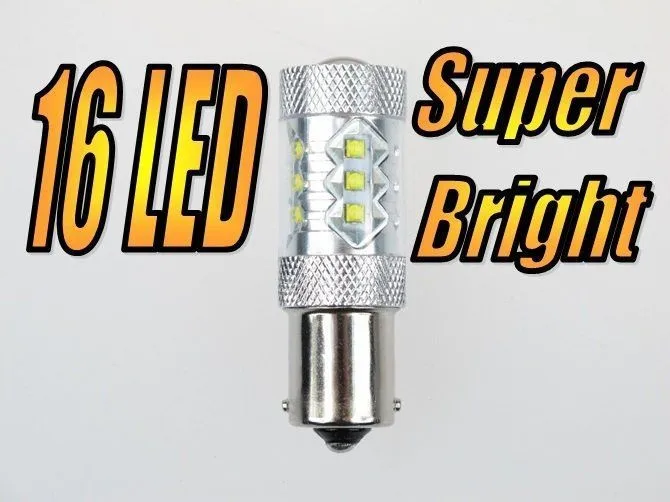 

On Sale! 2Pcs S25 1156 BA15S P21W 80W CREE Chip Car Auto LED Projector Bulbs Reverse Lights DRL,Fog Light,Brake Light