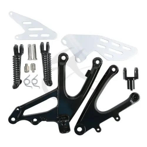 

Motorcycle Motorbike Front Rider Footrests Foot Pegs Bracket For YAMAHA YZF R1 YZF-R1 YZFR1 2007-2008