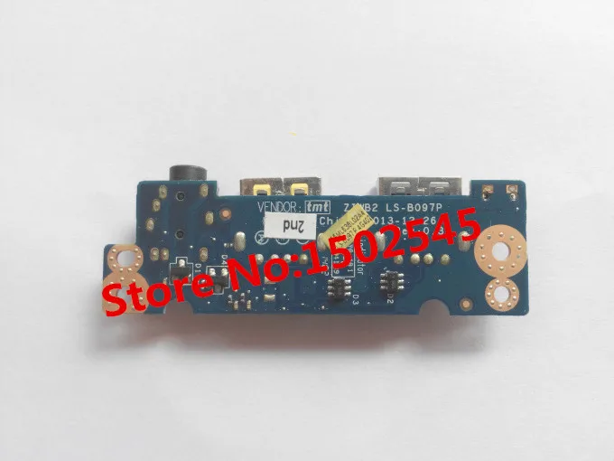 original laptop USB interface board for Lenovo E40-30 E40-70 E40-45 USB board audio board sound card board LS-B097