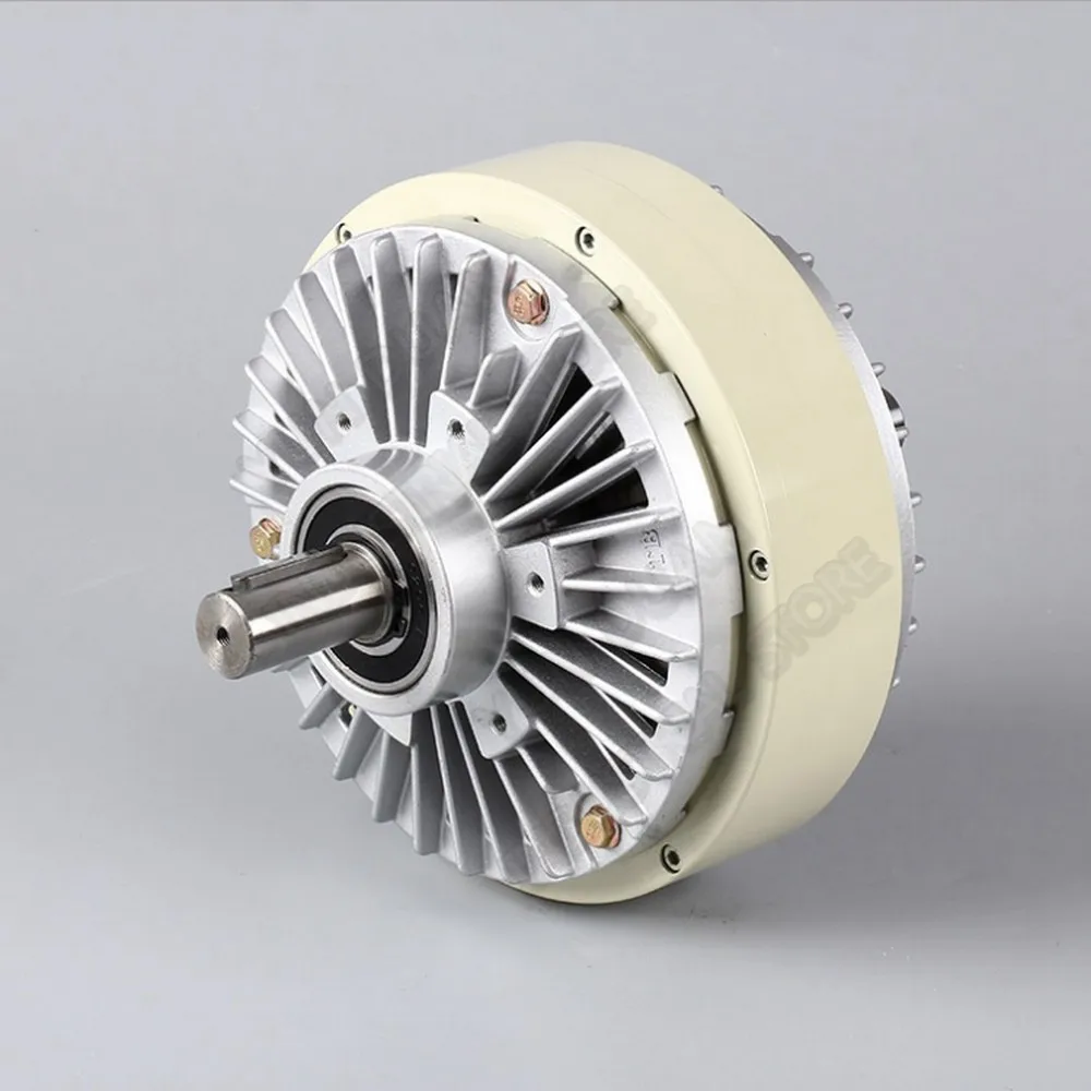 5kg 50nm dc 24v duplo eixo 2 eixo magnético freio de enrolamento embreagem em pó para controle de tensão saco impressão tingimento máquina