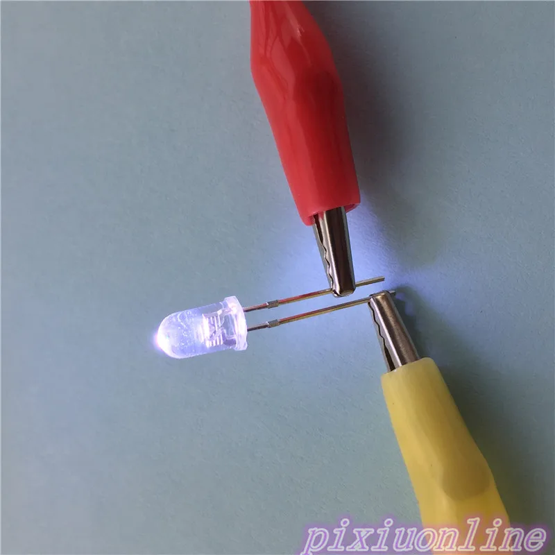 15pcs J063Y LED  White Blue Red Colors 5mm Luminous Diode High Brightness DIY Tool  Parts High Quality On Sale