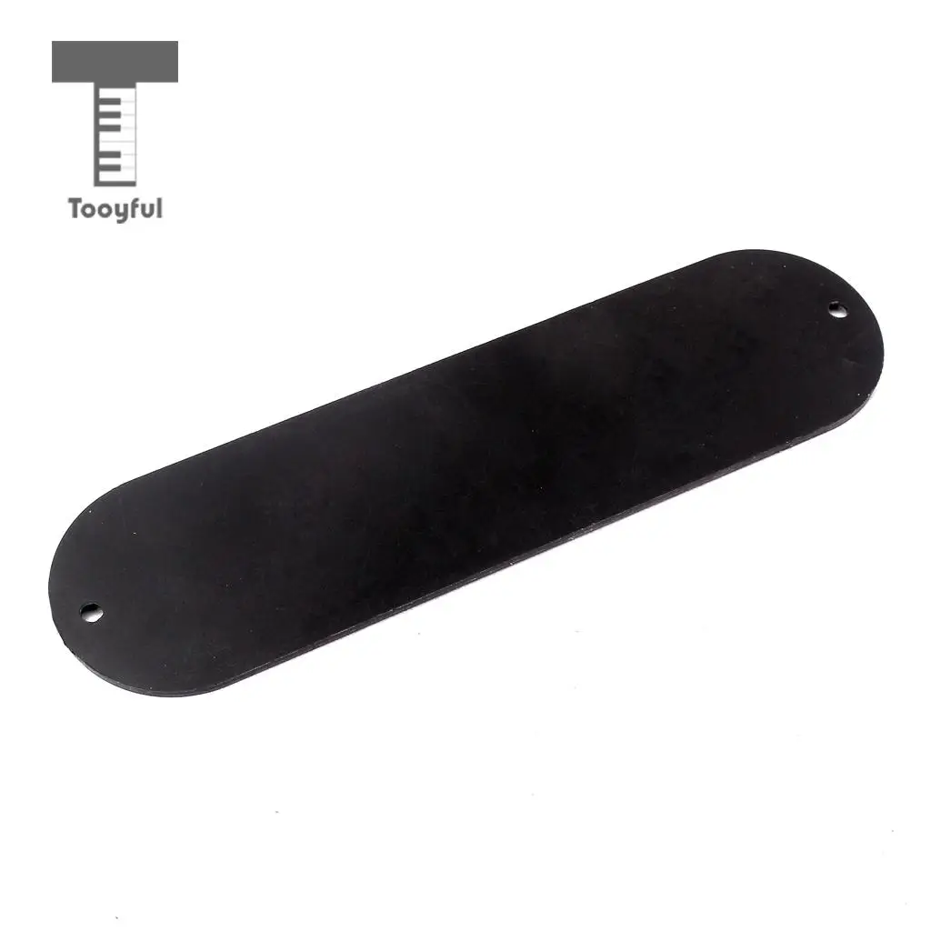 Tooyful Black Plastic Electric Guitar Control Plate for Telecaster Tele Guitar String Musical Instrument Accessory