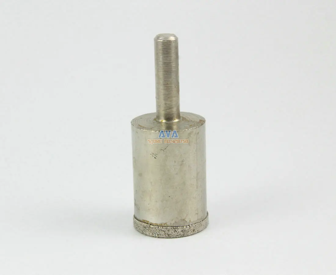 2 Pcs 19mm Diamond Mounted Point Spherical Concave Head Grinding Bit Grit 80