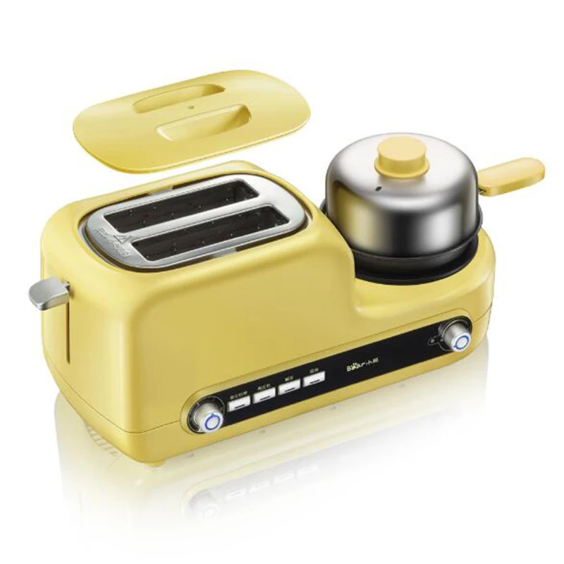 Home Breakfast Machine Sandwich Machine Muiti-Functional Toaster Bread Baking Machine Egg Cooker Bacon Frying Machine